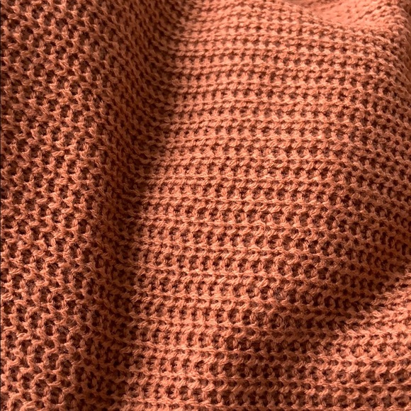 Winter Clearance! Rust Bell Sleeve Knit Sweater - Picture 3 of 7